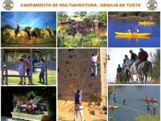 CAMPAMENTO MULTIAVENTURA GRANJA DE YUSTE - CÁCERES